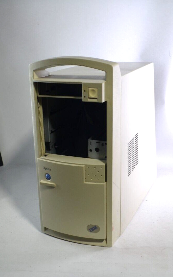 Vintage IBM Aptiva Model 2176-C55 Computer PC Tower NOT TESTED PARTS