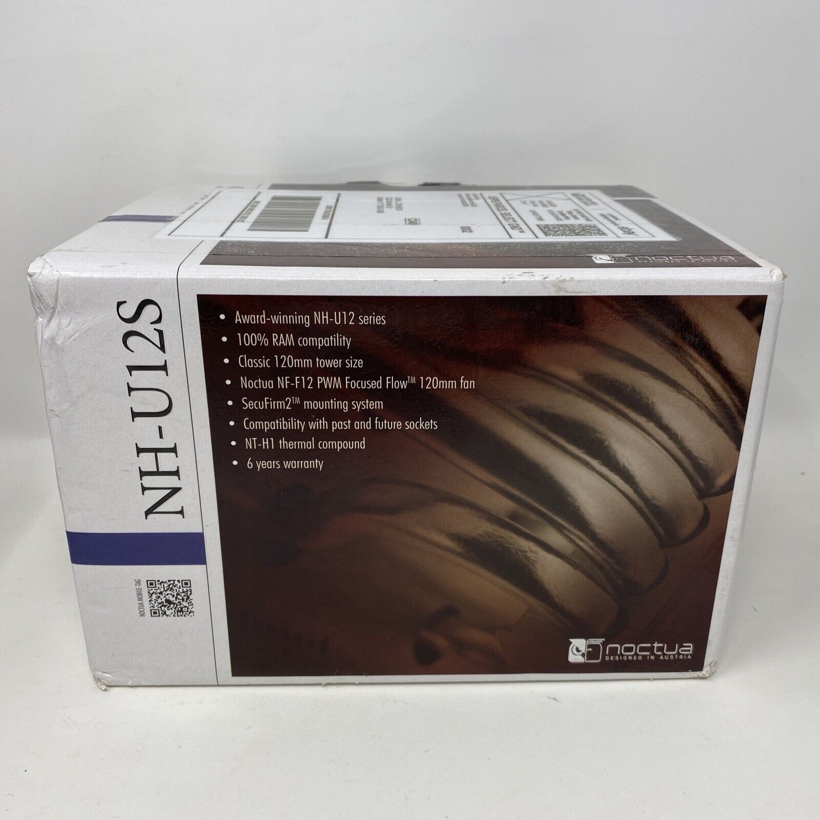 Noctua NH-U12S Premium CPU Cooler With NF-F12 120MM Fan