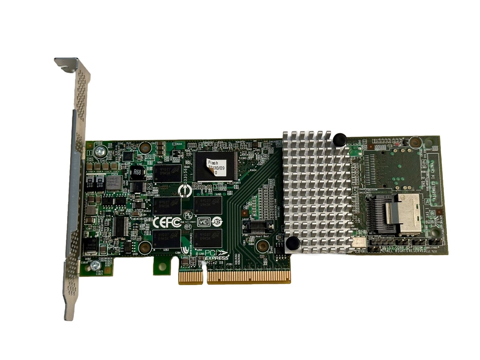 2 LSI L3-25239-12B 6Gb/s 4-Port SAS SATA PCI-E RAID Controller Card *NO BATTERY*