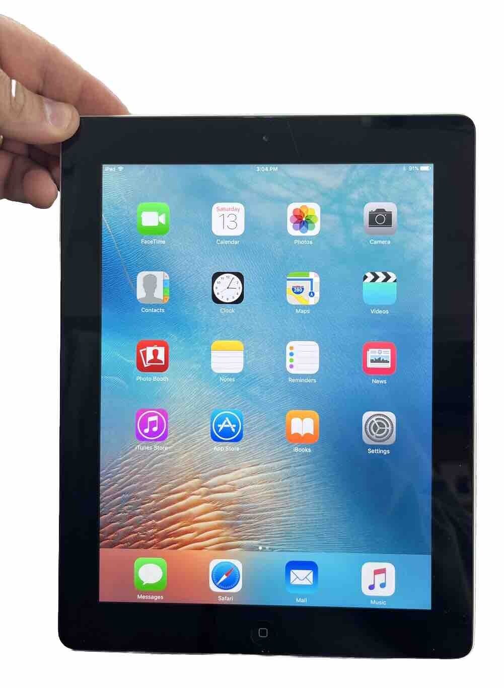 🔥Apple iPad 2nd Generation 16GB Wi-Fi A1395 Black Great Condition 