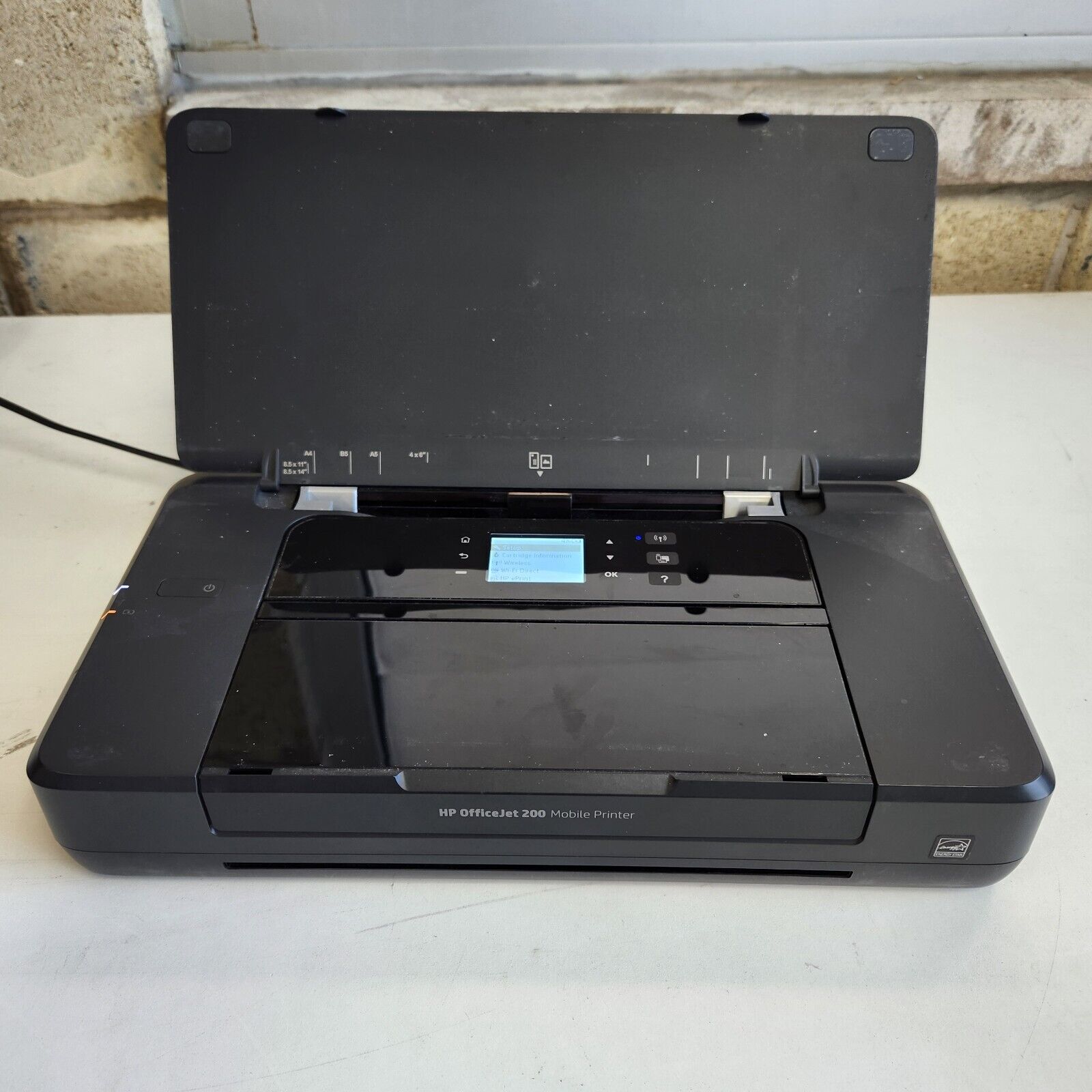 HP OfficeJet 200 All-In-One Mobile Inkjet Printer Wireless With Battery & Cord