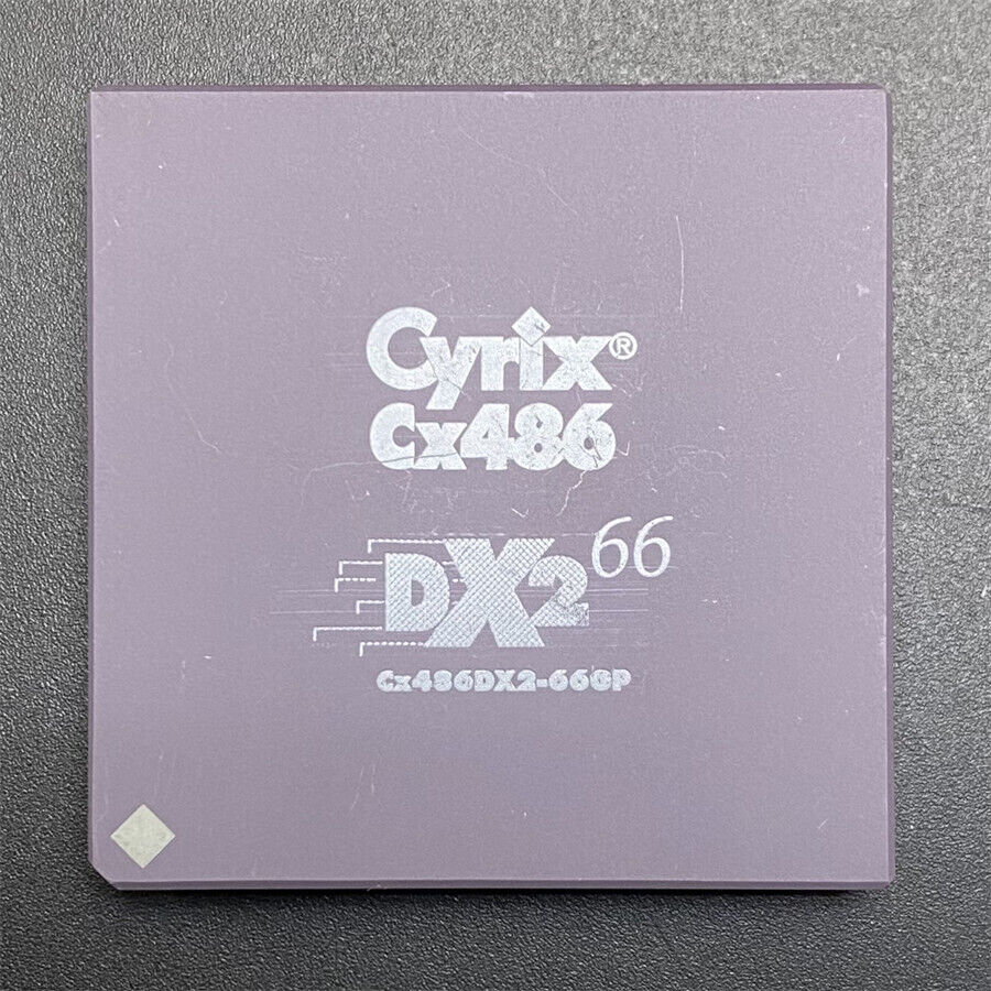 Cyrix Cx486DX2-66GP CPU 32bit 486 Processor PGA168 66MHz 5V Microprocessor