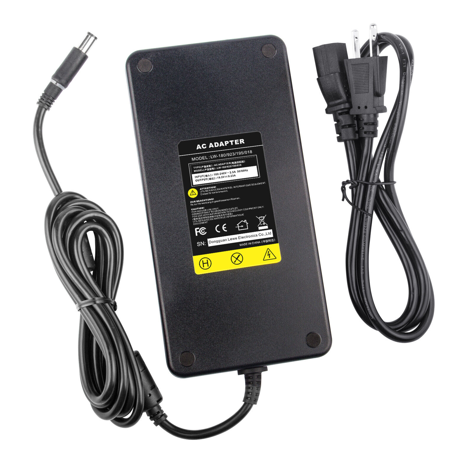 230W 19.5V 12.3A AC Adapter Charger & Power Cord for Dell G7,Precision M4800 CG