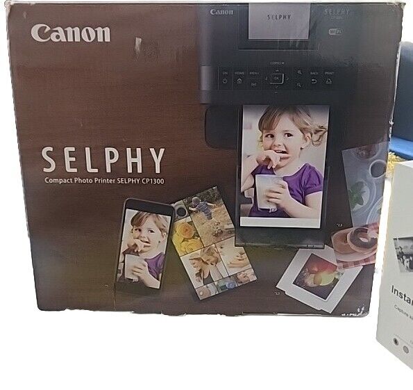 New Canon SELPHY CP1300 Wireless Compact Photo Printer