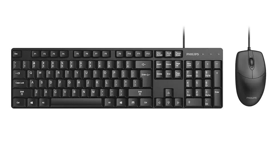 Philips SPT6254 Wired Keyboard + Mouse Combo (SPANISH)