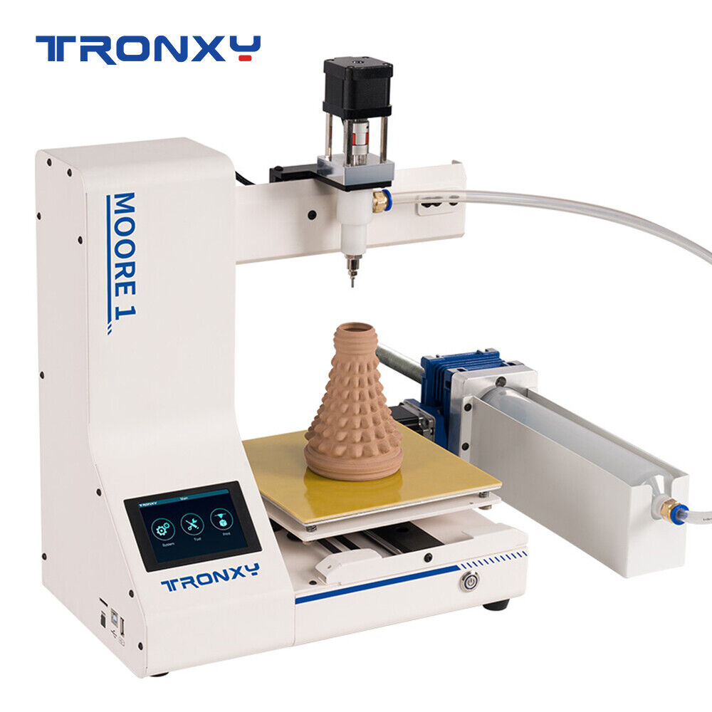 Tronxy Moore 1 Clay 3D Printer Liquid Deposition Modeling Antique Ceramics L9R4