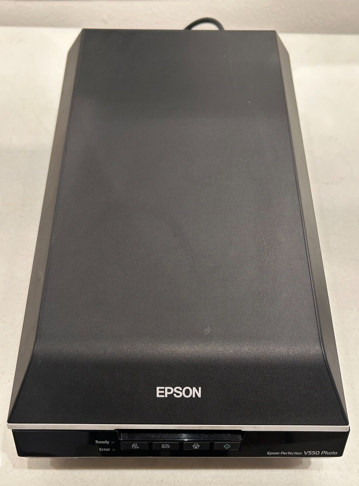 Epson Perfection V550 Photo Color Scanner 6400 dpi - Black