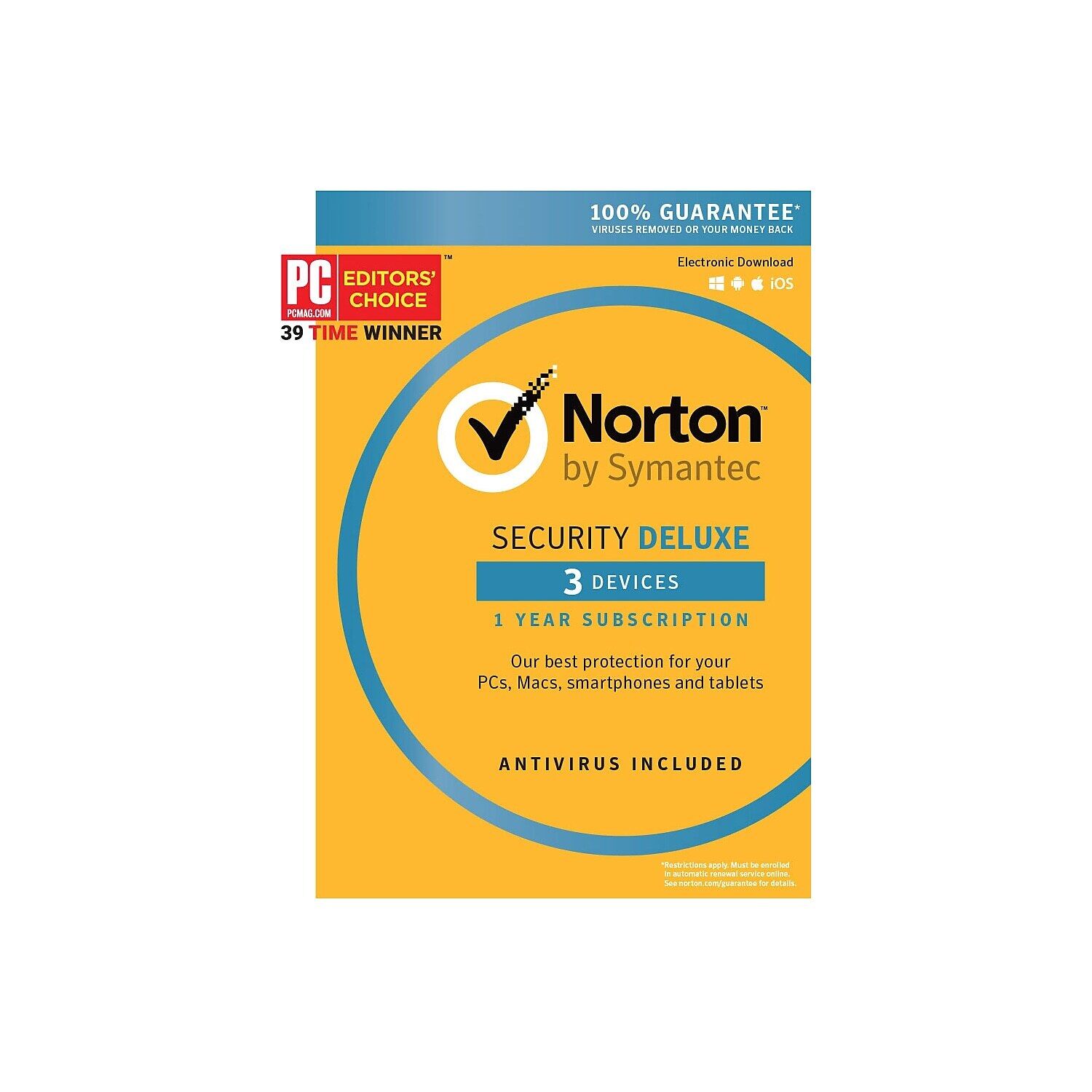 Norton Security Deluxe 3 Device-Windows/Mac/Andriod/iOS 21378114