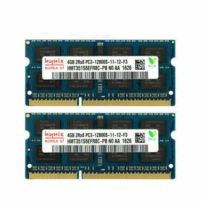 For Hynix 4GB 8GB DDR3 PC3-12800S 1600MHz SODIMM Laptop Memory RAM 204PIN