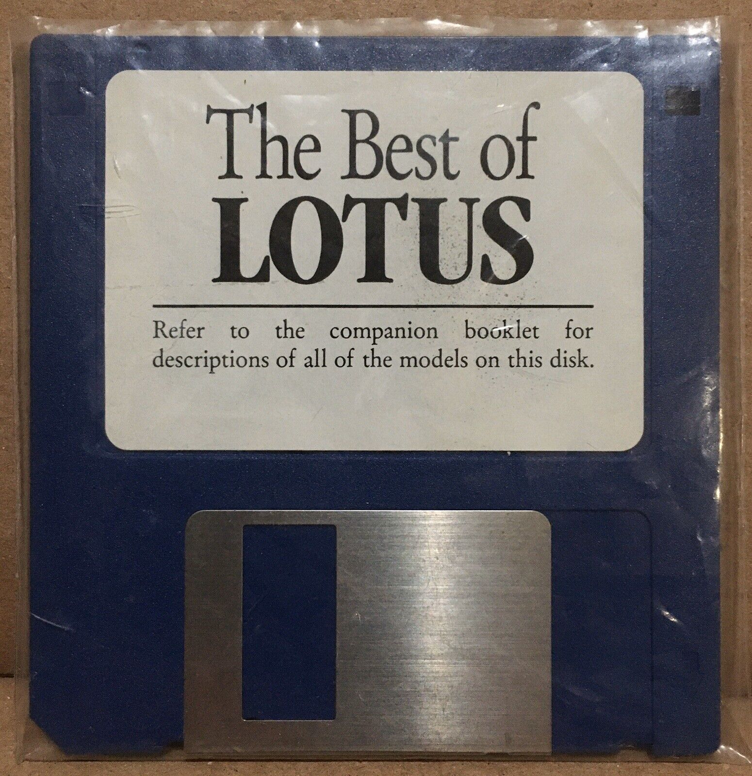 RARE Vintage The Best Of Lotus Spreadsheet Files 3.5\