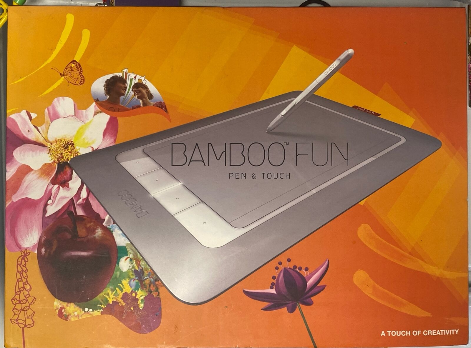 NEW IN BOX Wacom Bamboo Fun Pen and Touch USB Drawing Graphics Tablet CTH-661