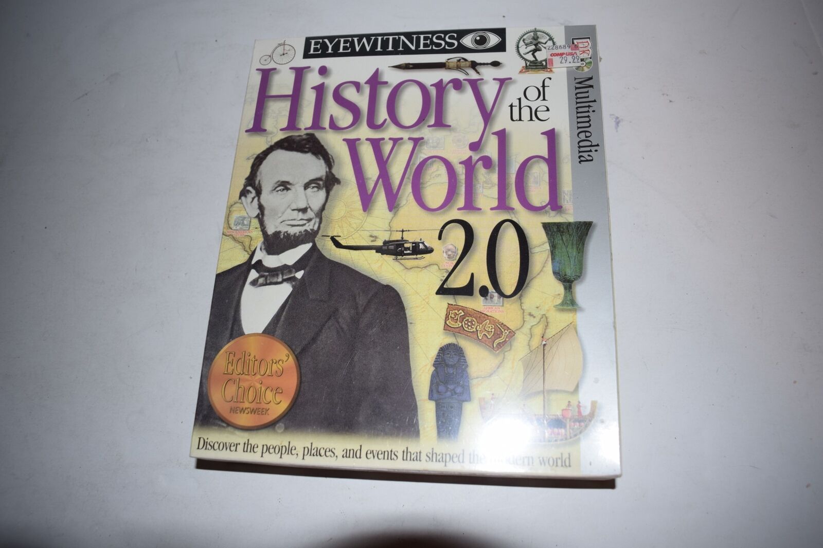Eyewitness History of the World 2.0- SOFTWARE- SEALED  (HDN49)