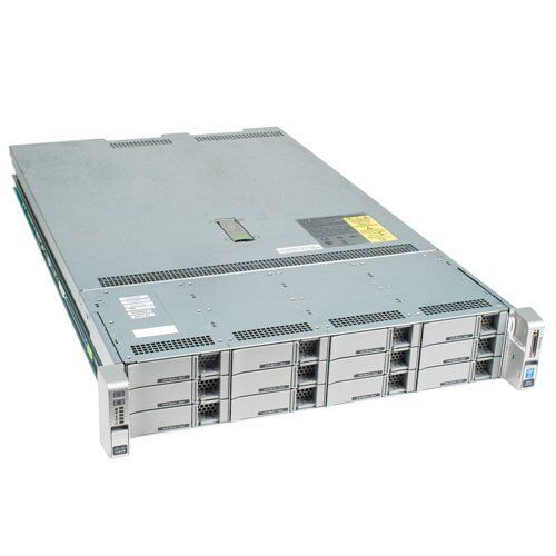 Cisco UCS UCSC-C240-M4L, 2x E5-2640 V3, 32GB RAM, NO DRIVES