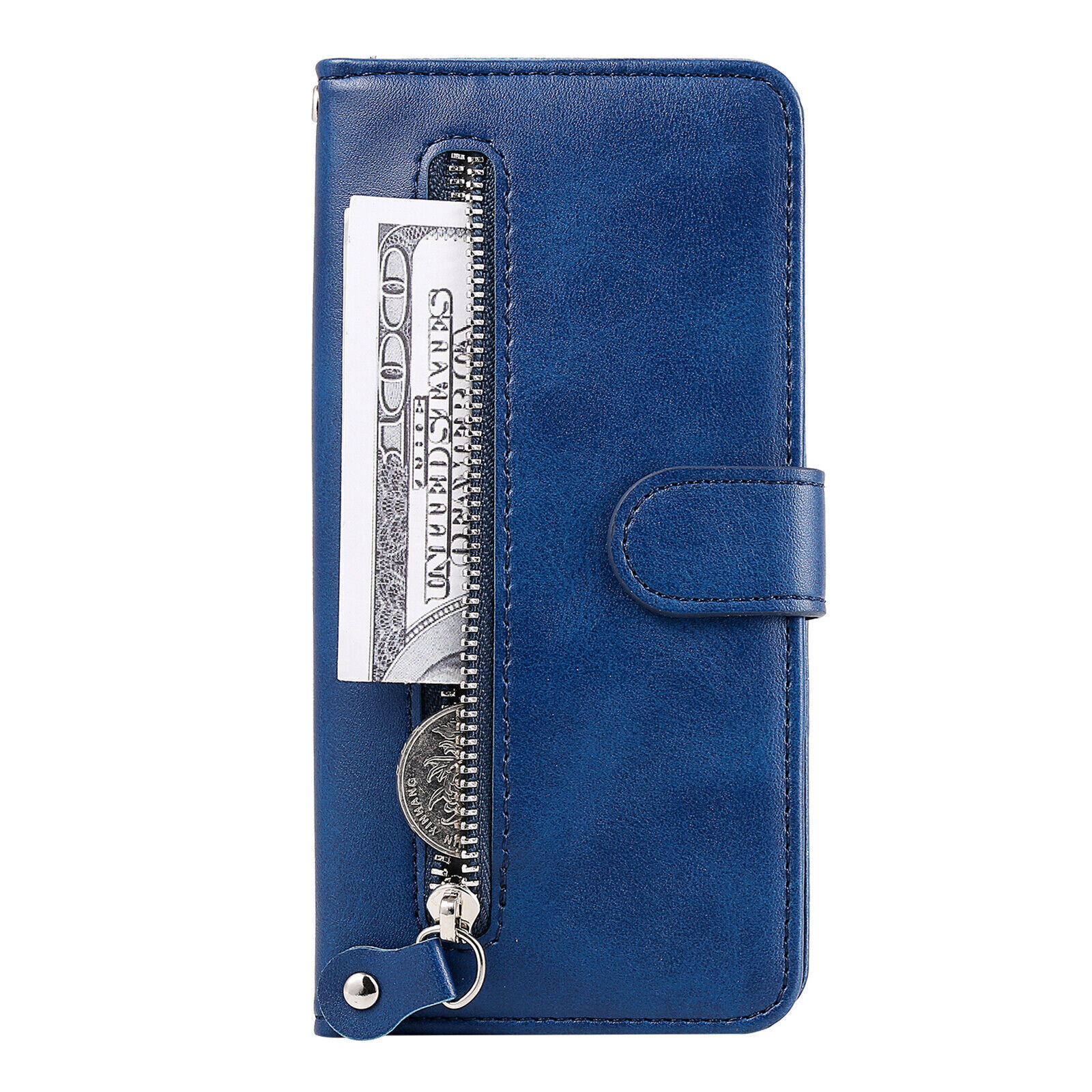 Zipper Leather Flip Wallet Cover Case For A73 A13 A23 A53 A32 A03 A22 5G