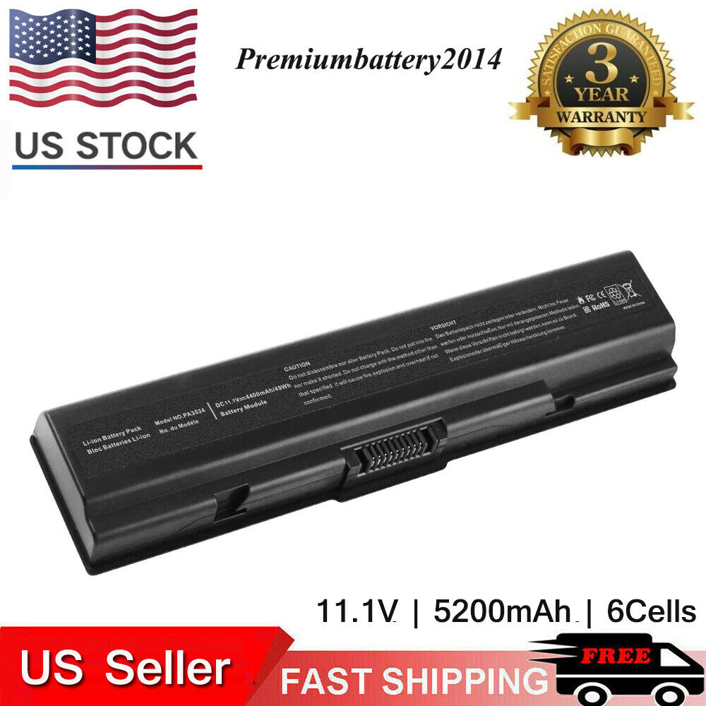 Battery for Toshiba Satellite A205-S5804 A505-S6980 L305-S5955 A305-S6905 L200