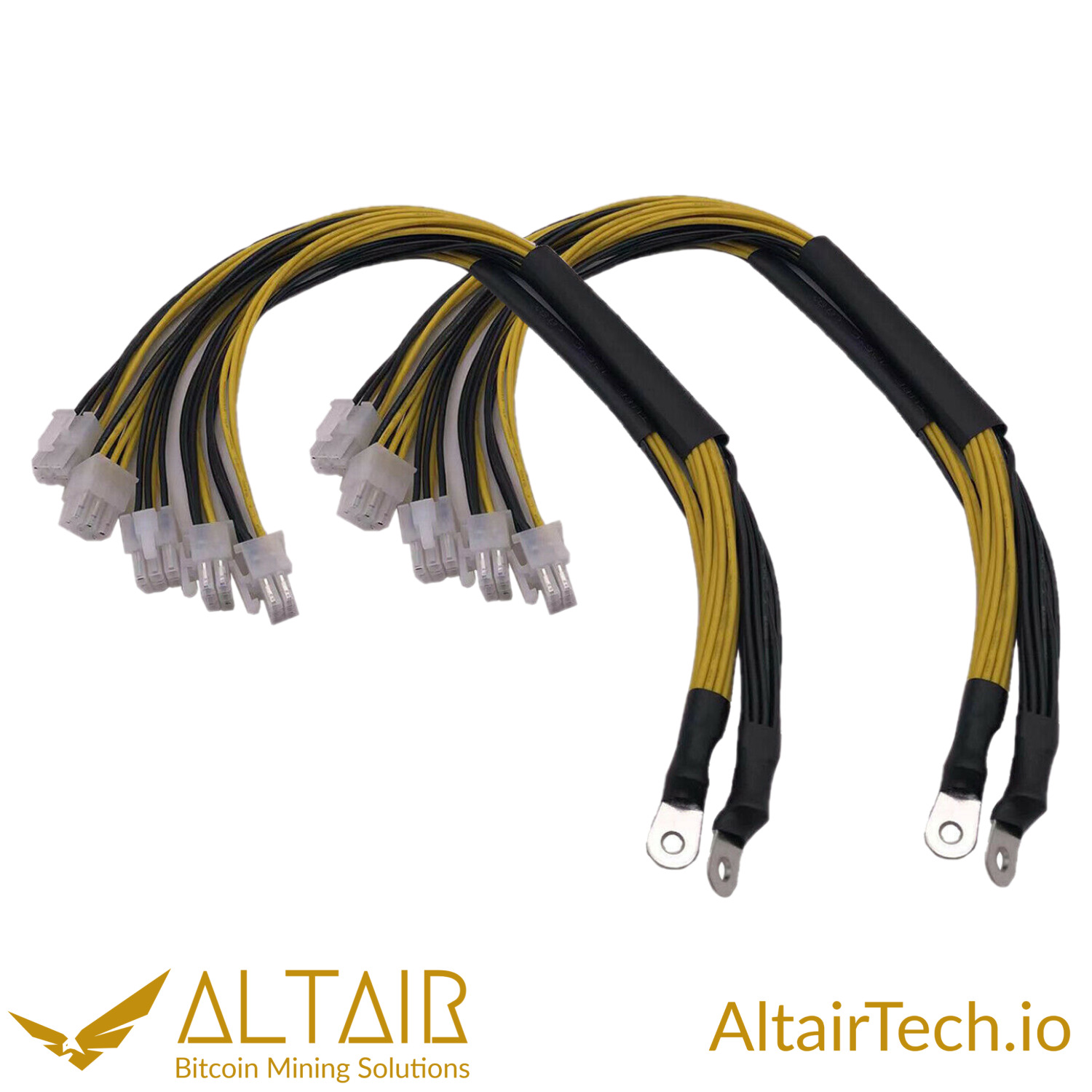 AltairTech.io APW7/APW3/APW3++ PSU Cables with 6 pin PCIe Connectors, fast ship
