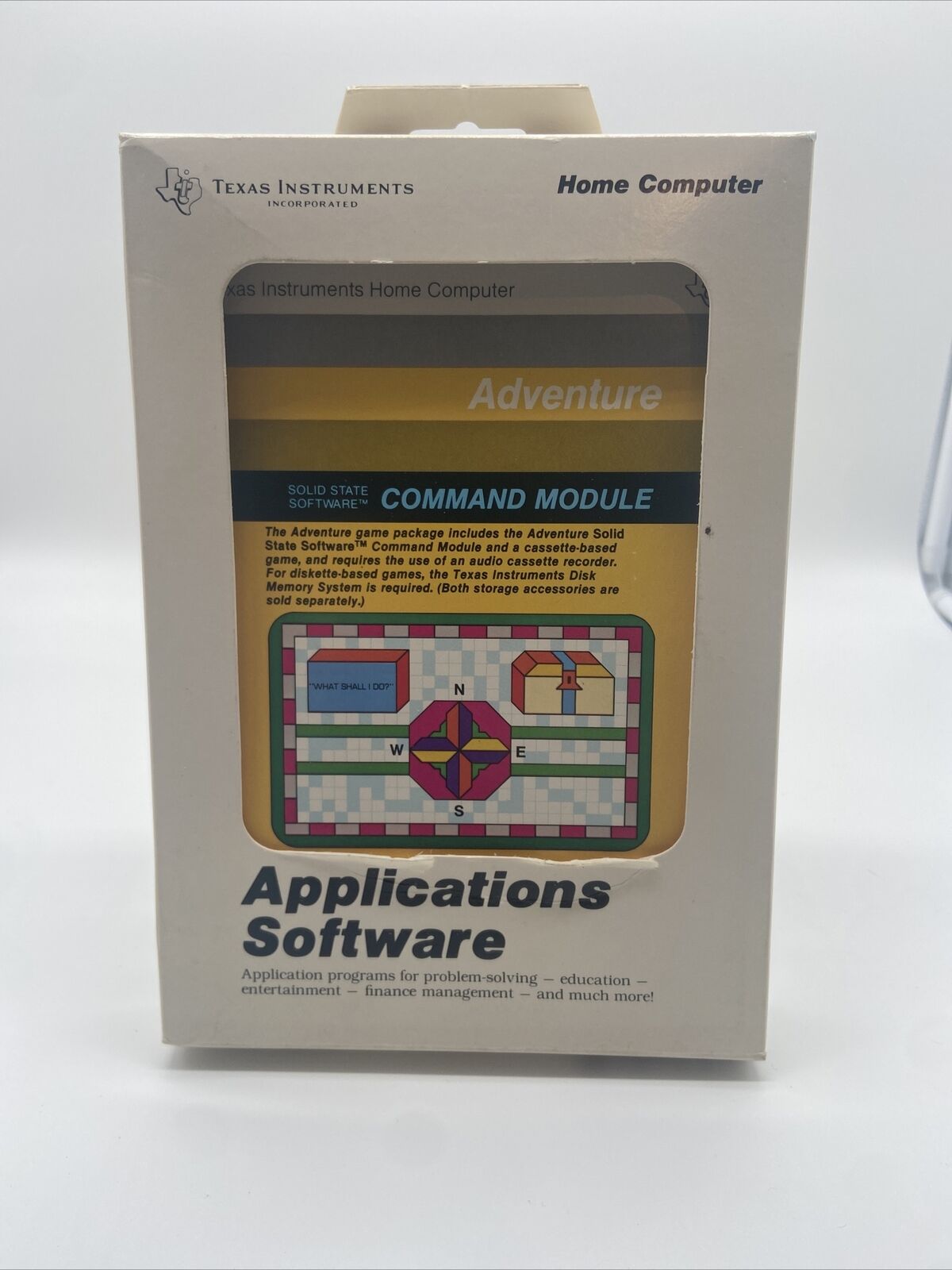 TI99-4a Home Computer Adventure Command Module PHM 3041T