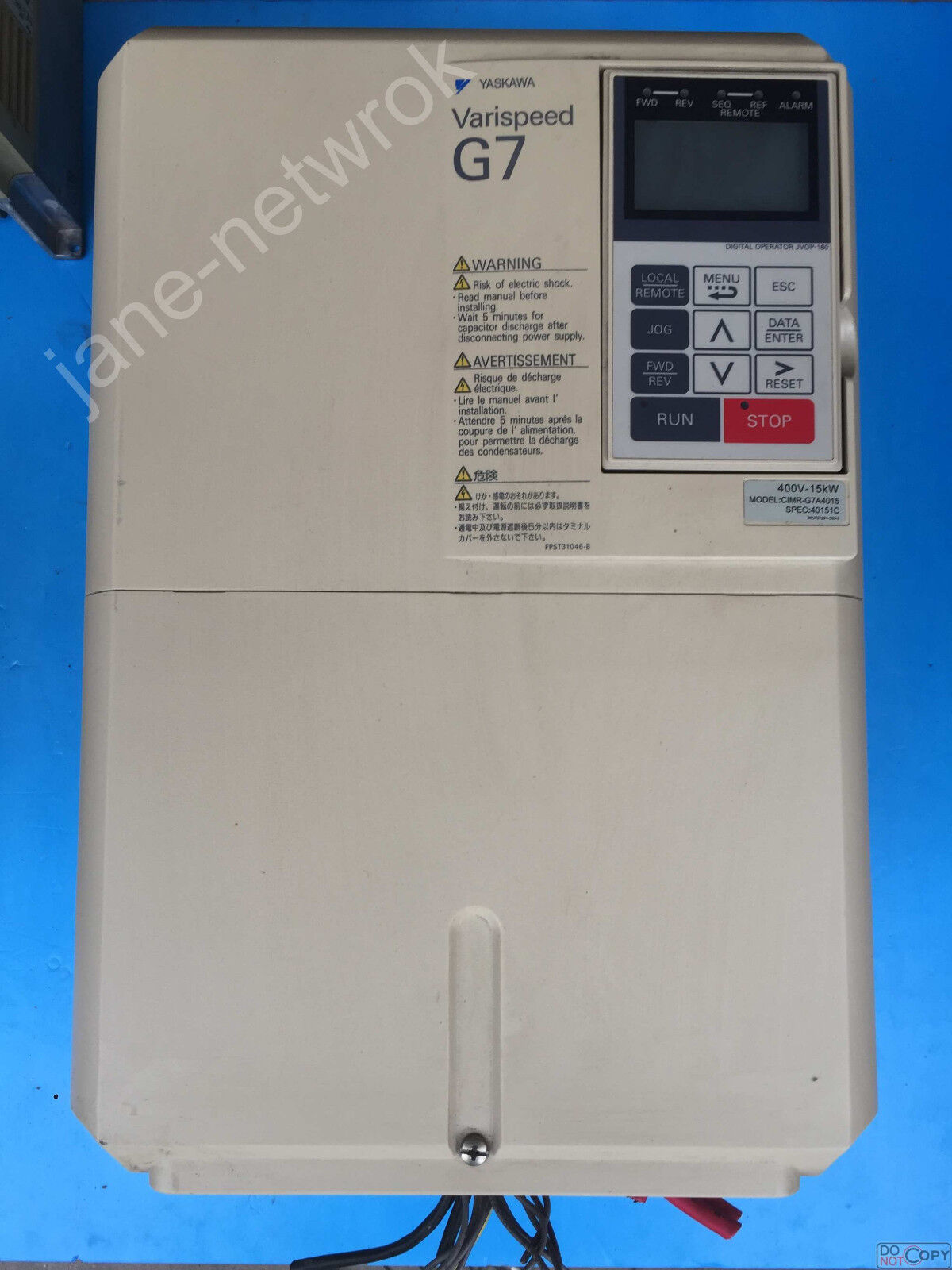 1PCS 100% test G7CIMR-G7B4015  (DHL or EMS 90days Warranty)