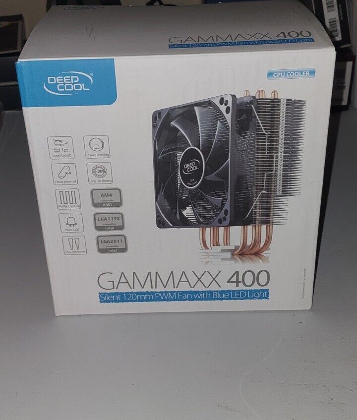 DEEPCOOL GAMMAXX 400 120mm PWM Fan CPU Cooler