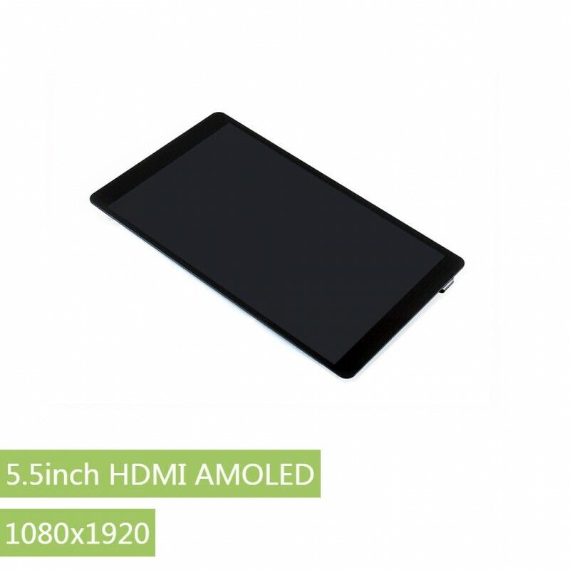 5.5\'\' HDMI AMOLED Capacitive Touch Screen 1080x1920 for Raspberry Pi Jetson Nano