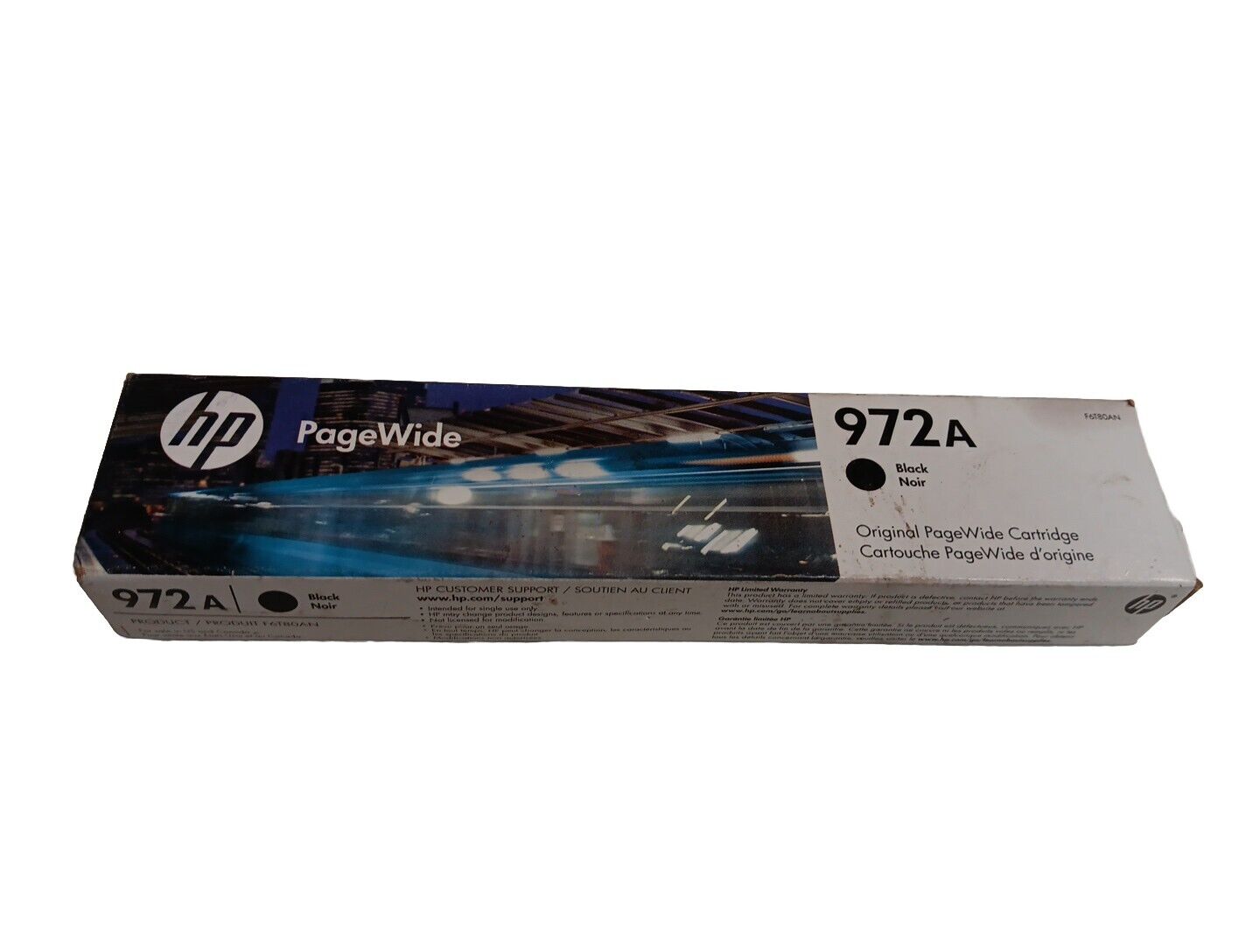 HP Inc. HP 972A (F6T80AN) Black Original Ink Cartridge PageWide NEW SEALED 10/21