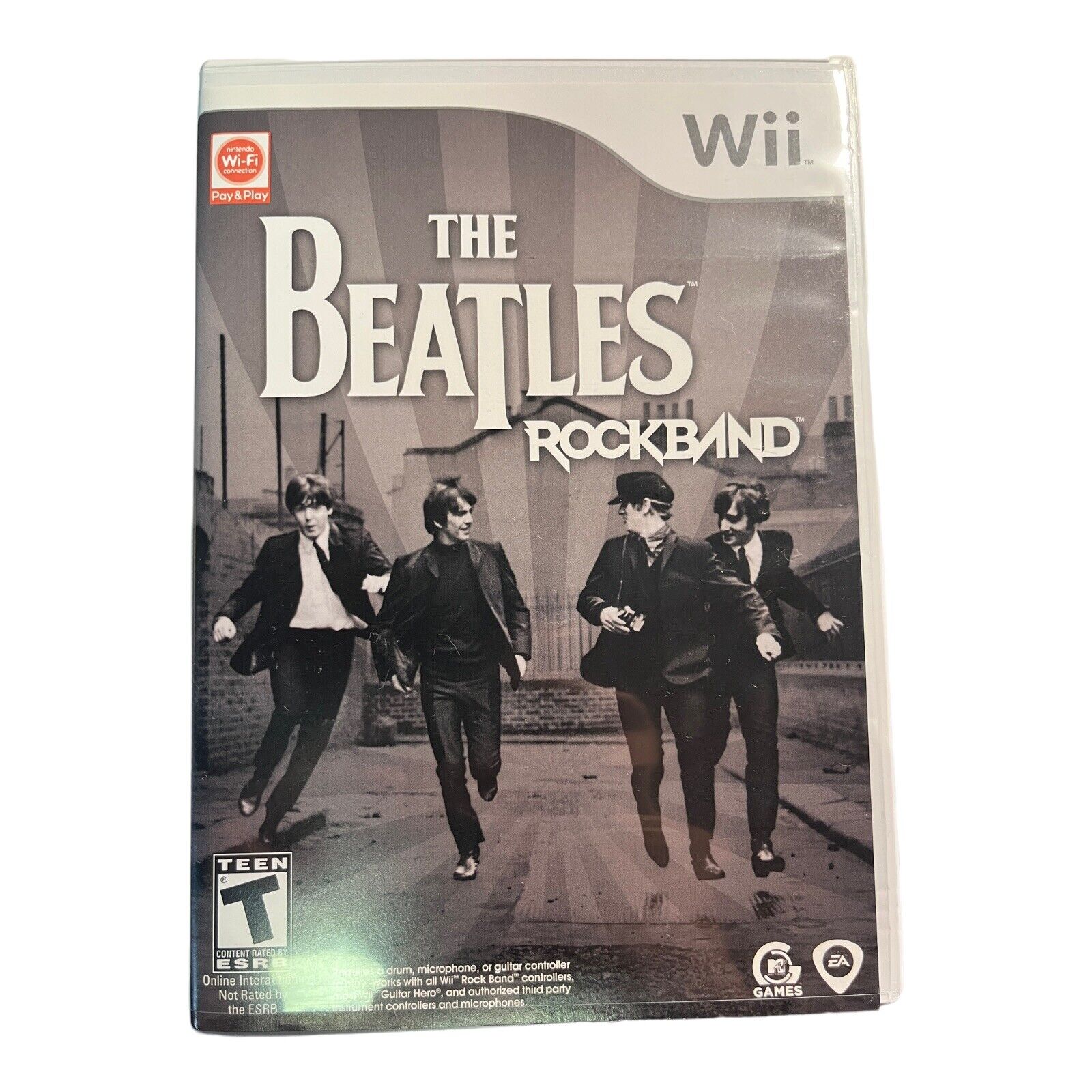 The Beatles Rock Band Nintendo Wii Complete Authentic Tested Working