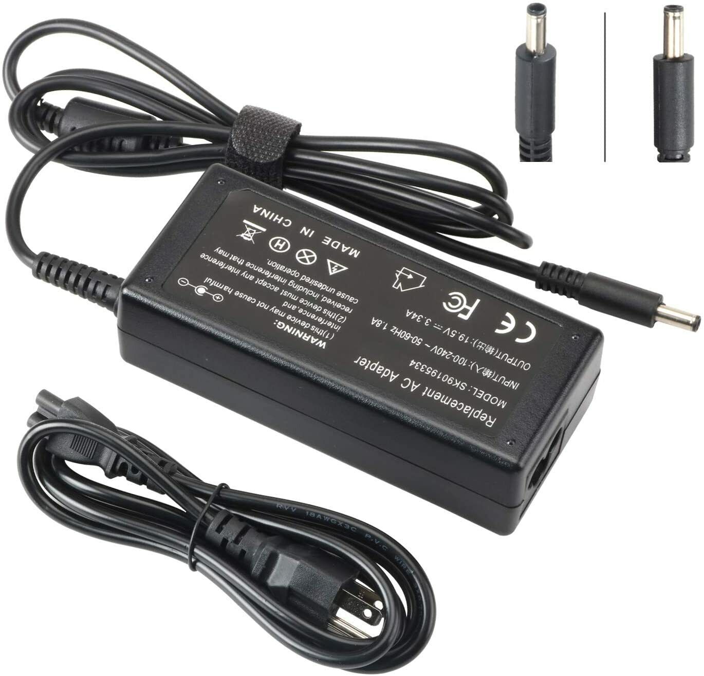 For Dell Optiplex 3020 3040 7040 9020 Micro Desktop 65W AC Adapter Power Charger