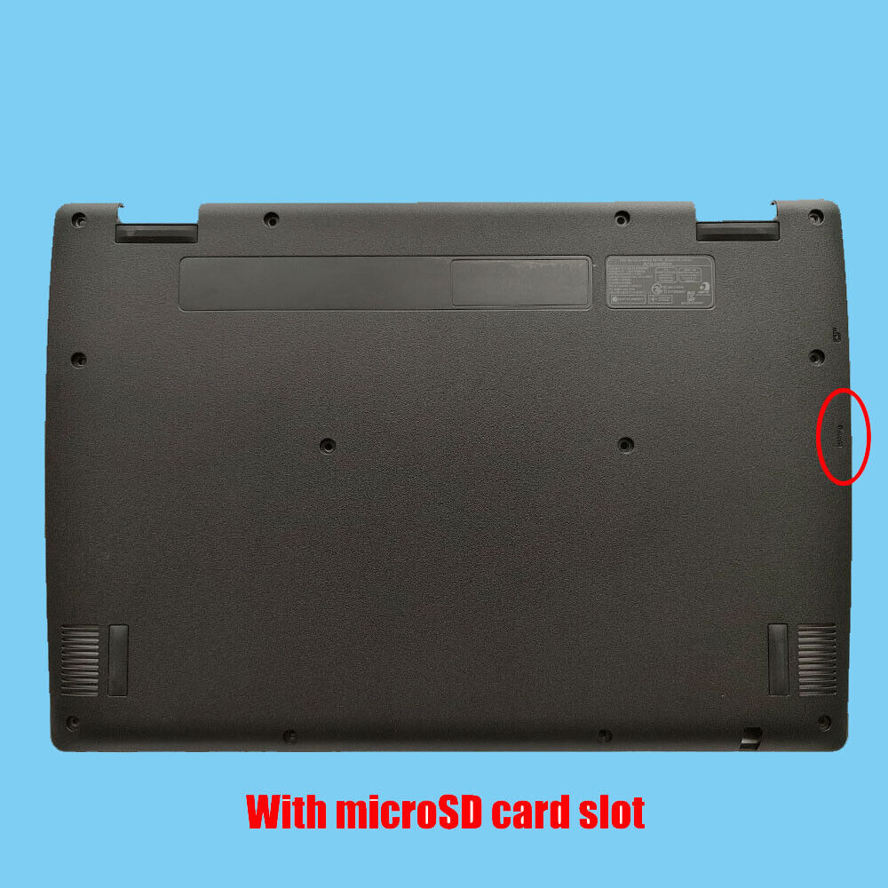 New For Acer Chromebook Spin CP511-2HT R752T Bottom Case 60.H91N7.001 w/ SD hole