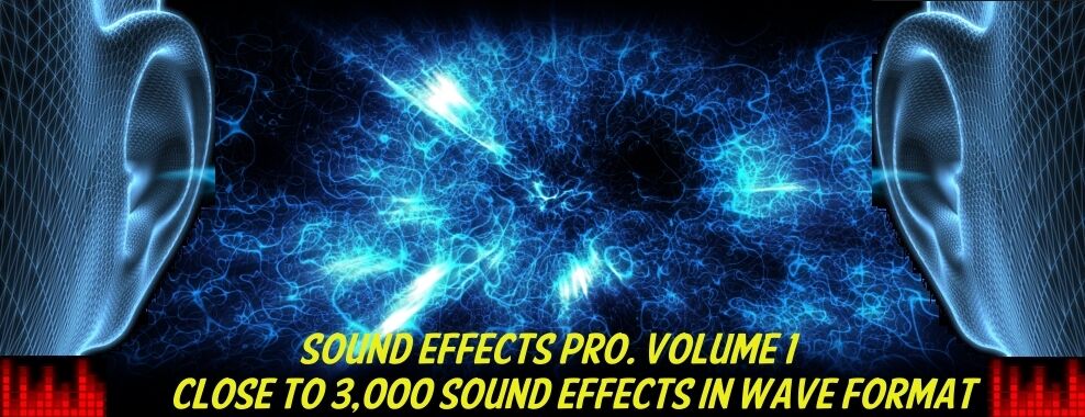 2800+ Sound Effects 1.0 -  Royalty Free Professional Grade Sound Effects DVD