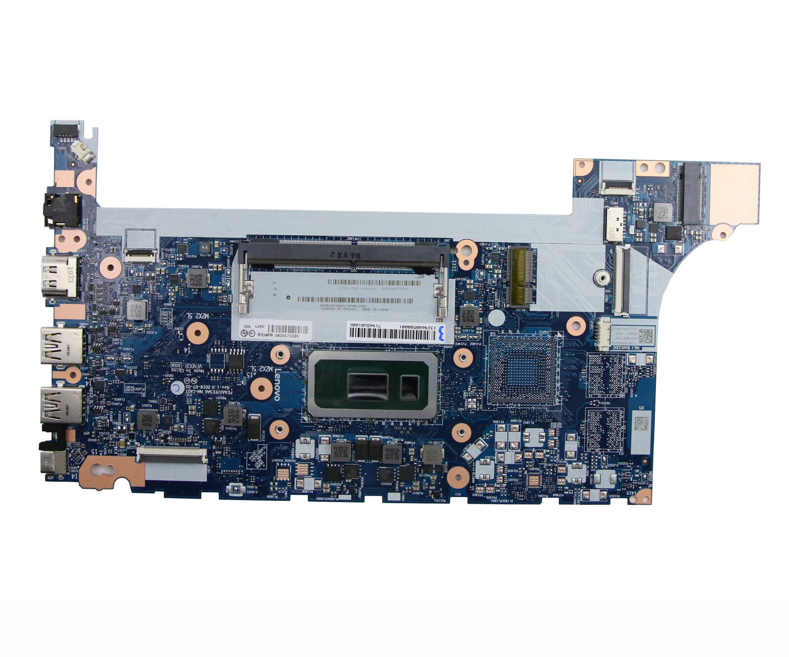 Motherboard For Lenovo ThinkPad E14 20RA 20RB i7-10510U UMA 5B20S72285 