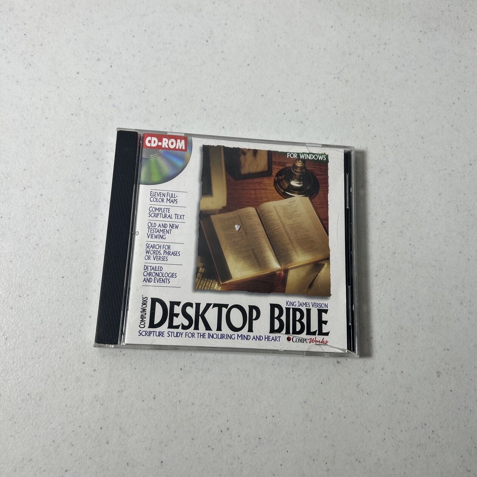 Compuworks Desktop Bible For Windows CD-ROM King James Version CD