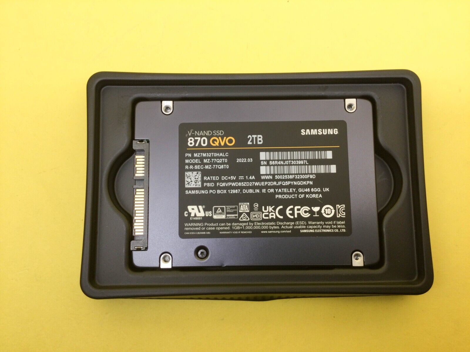Samsung 870 QVO 2TB Solid State Drive 2.5\