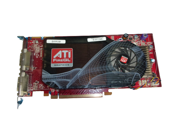 BARCO ATI FIREGL MXRT 5200 512MB GDDR4 DUAL DVI GRAPHICS CARD 109-B10131-20