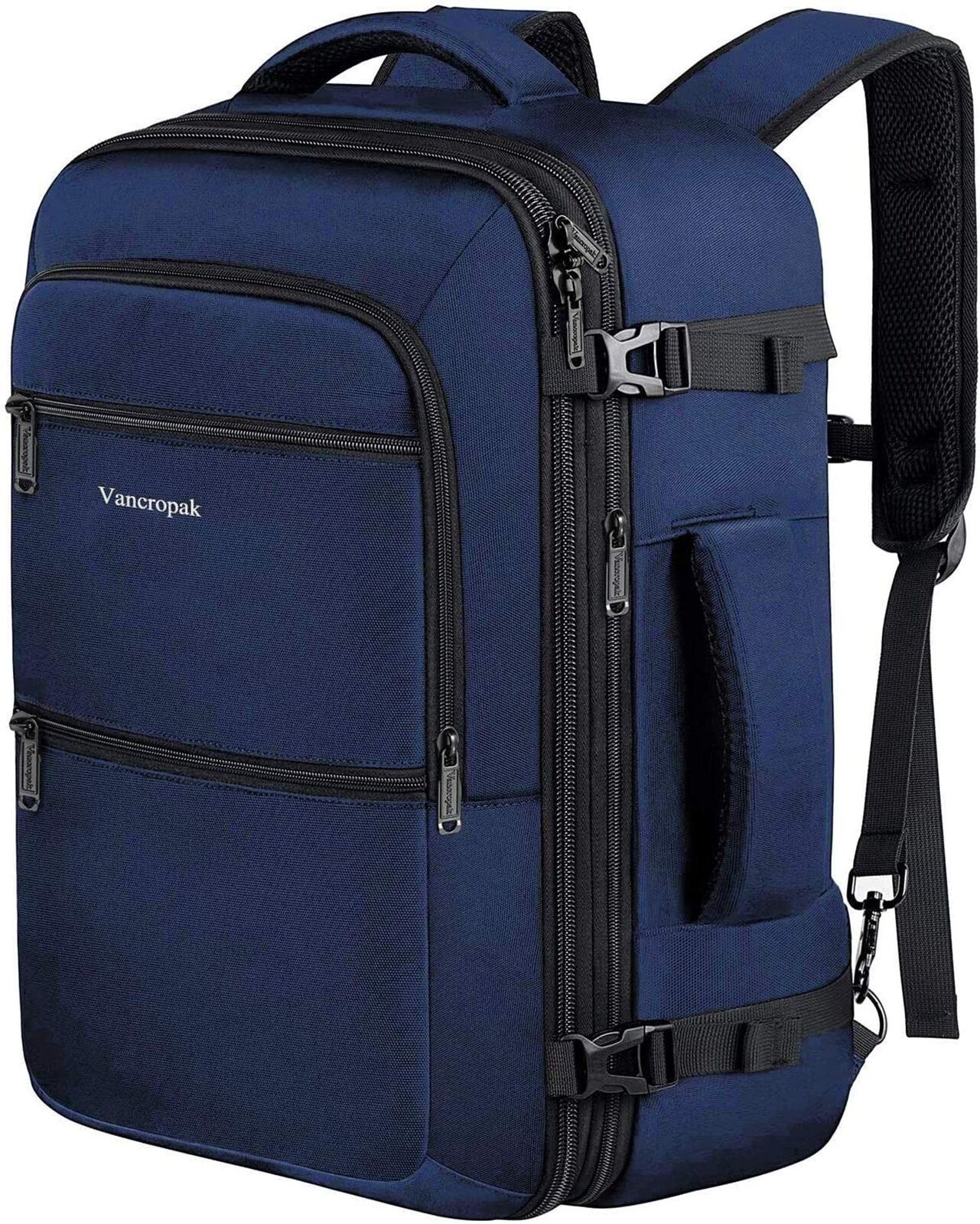 Vancropak Carry On Backpack Expandable Large Travel Backpack for Men/Women 40...
