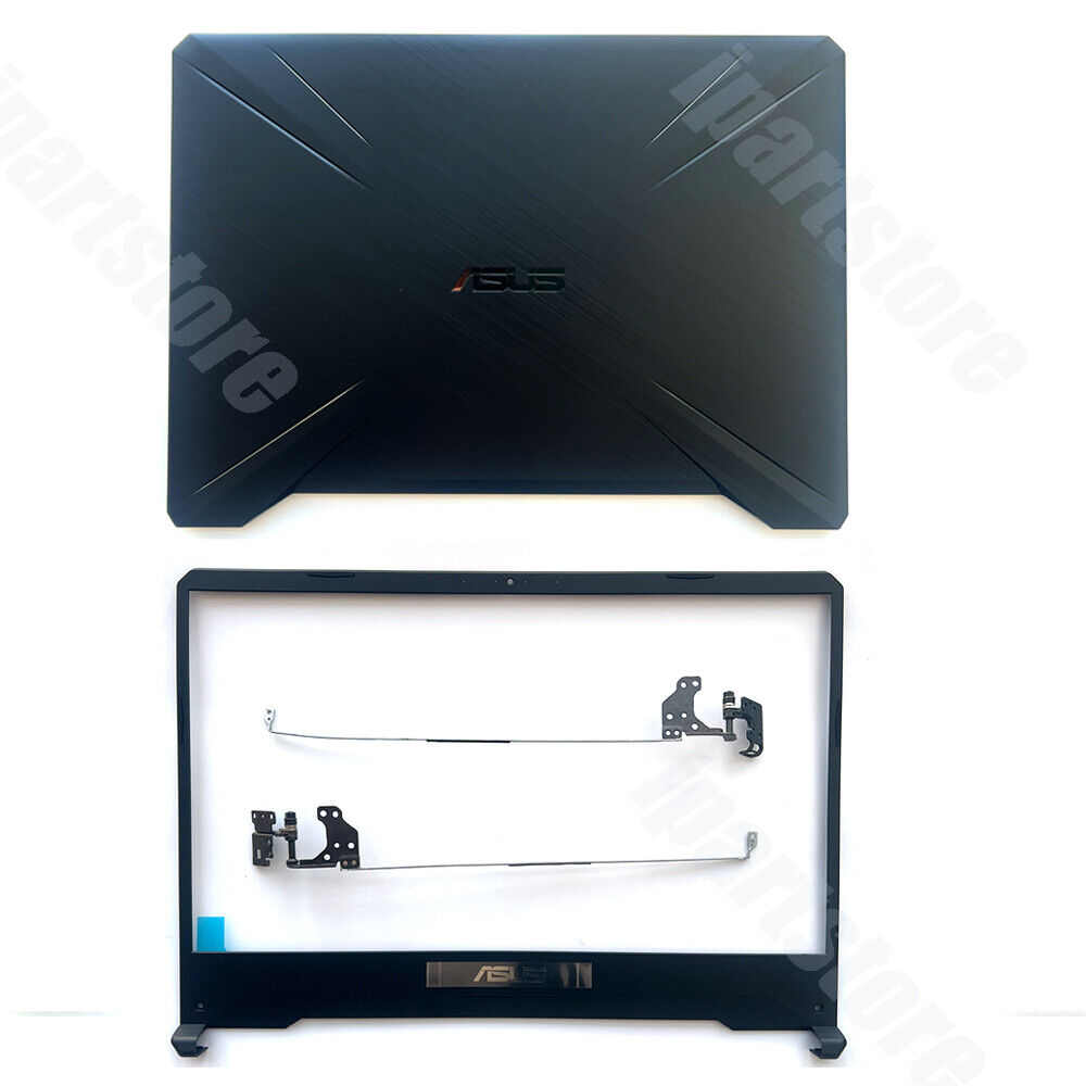 New For Asus TUF FX86 FX505 FX505DT Gaming LCD Back Cover + Fornt Bezel +Hinges