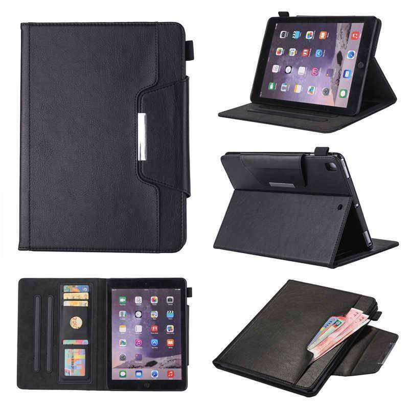 For iPad 5/6/7/8/9/10th Gen Mini Air 11 12.9 Pro 2022 Wallet Flip Leather Cover