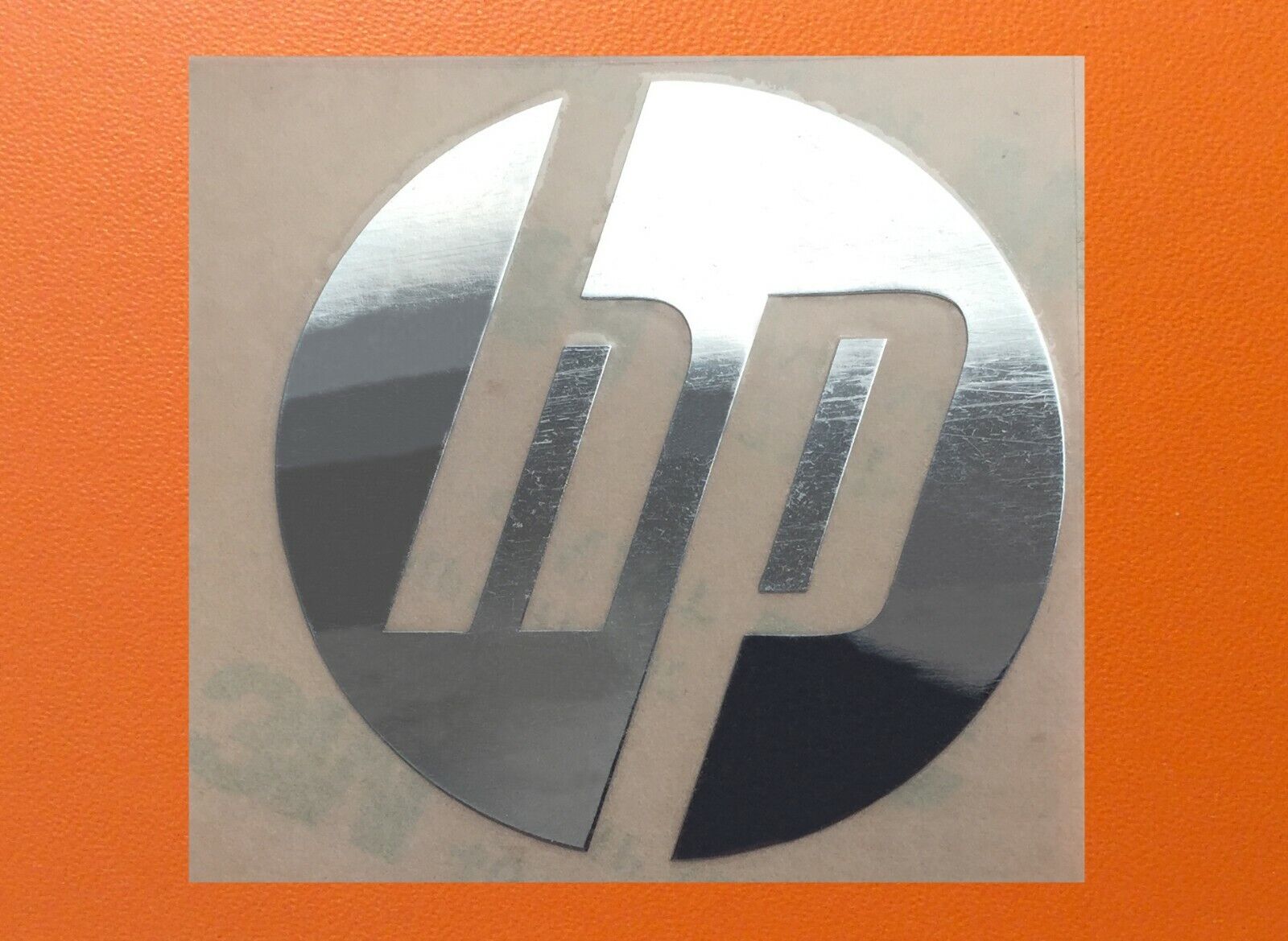 1 pcs HP Skylake Silver Chrome Color Sticker Logo Decal Badge 40mm x 40mm