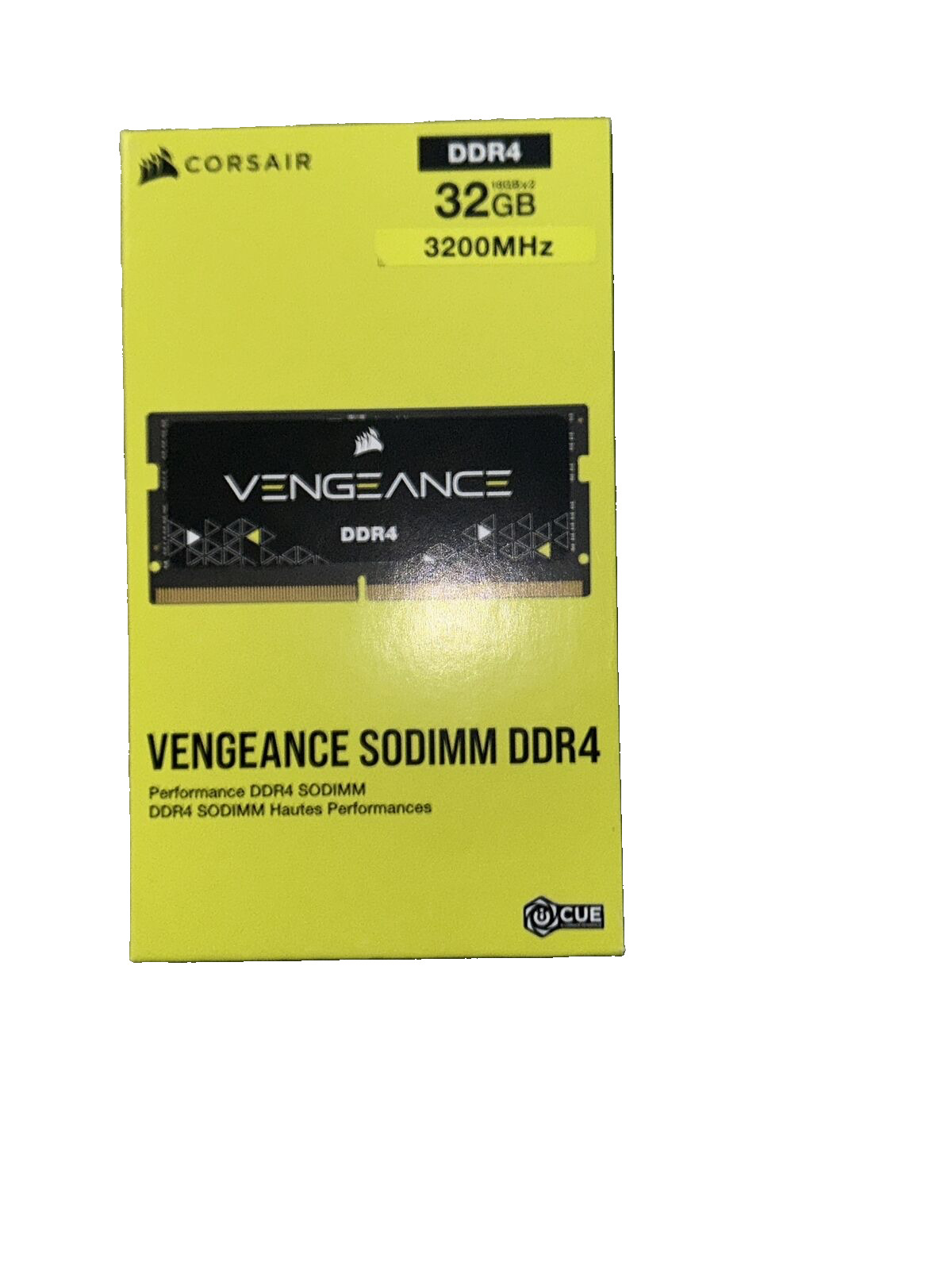 Corsair Vengeance Performance SODIMM Memory 32GB (2X16Gb) DDR4 3200Mhz Laptop