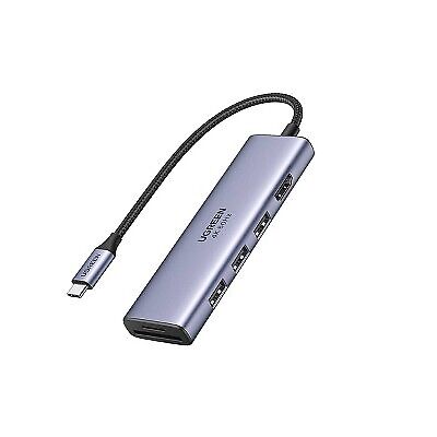 Ugreen 6-in-1 Type C to HDMI +USB 3.0*3 + SD/TF Converter