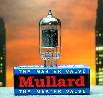 NEW Reissue Mullard 12AX7 ECC83 pre-amp vacuum tubes @ $15.50 each 
