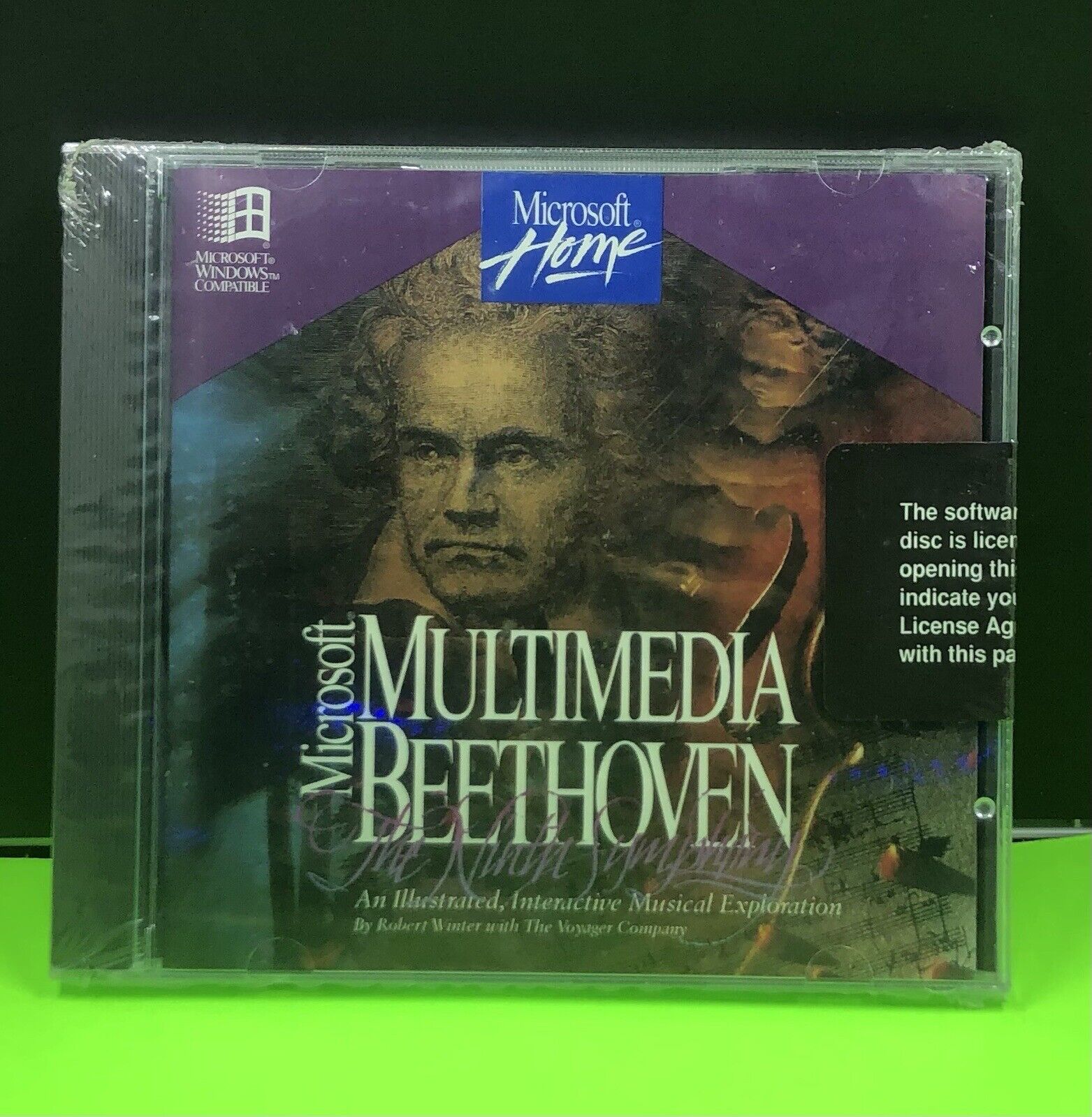 Microsoft Multimedia Beethoven The Ninth Symphony PC 1994 New Sealed NIP NIB