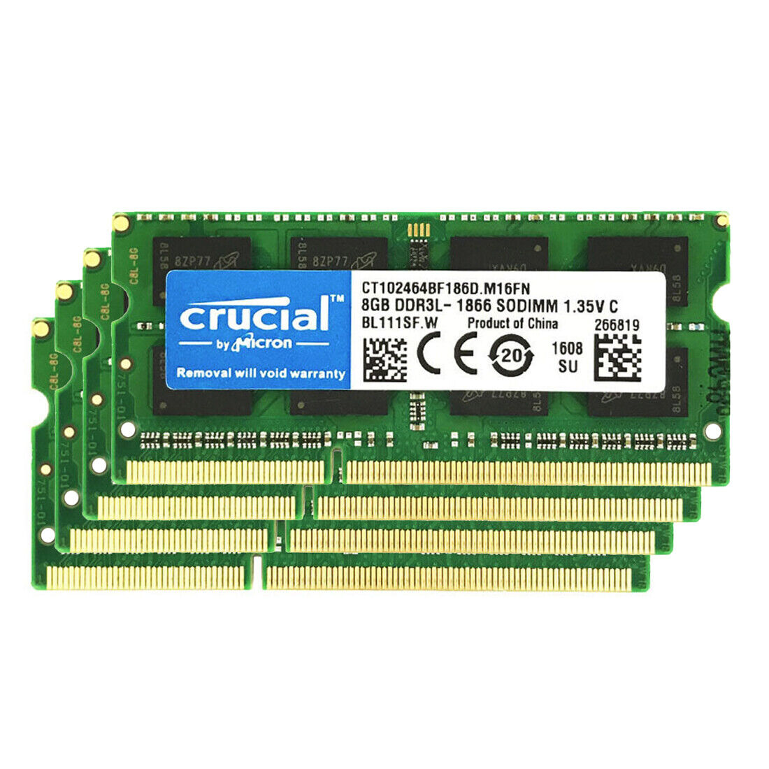 Crucial 32GB 4x 8GB 1866 1867MHz For Late 2015 APPLE iMac 5K MK462LL/A Memory