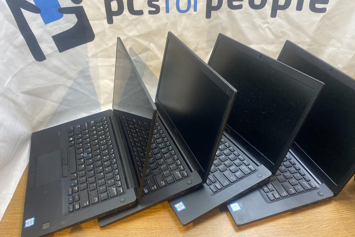 FOR PARTS OR REPAIR: LOT OF 4 DELL LATITUDE 7480 LAPTOPS (Core i5 & vpro )