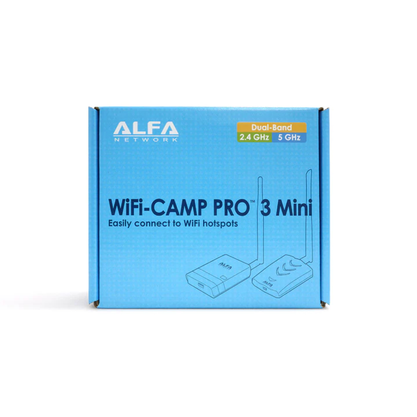 Open Box Alfa WiFi Camp Pro 3 Mini R36AH Extender Bundle Dual Band 802.11ac