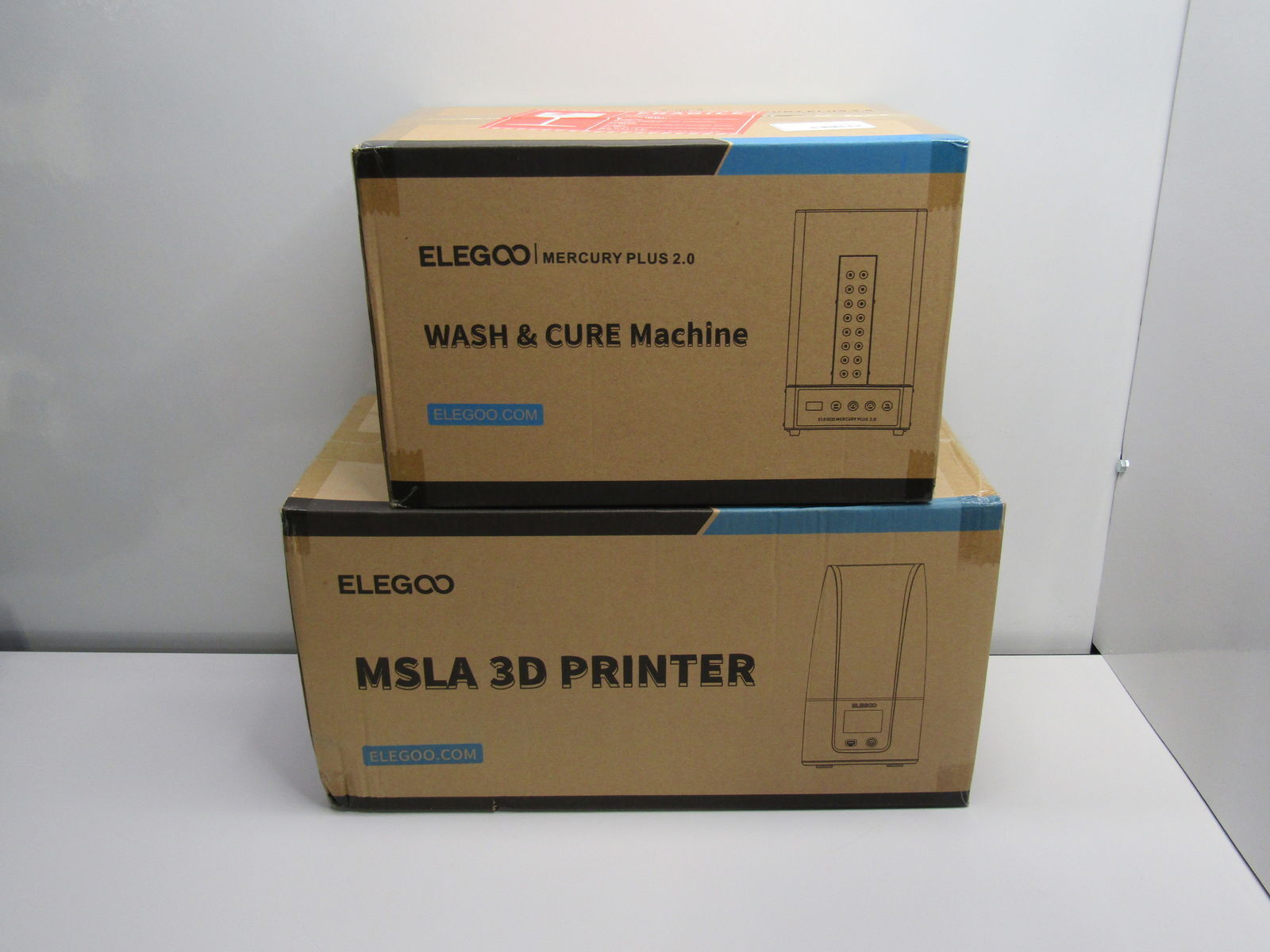 Elegoo 3D printer & Wash and Cure Machine Bundle Mars 3 Pro & Mercury Plus 2.0