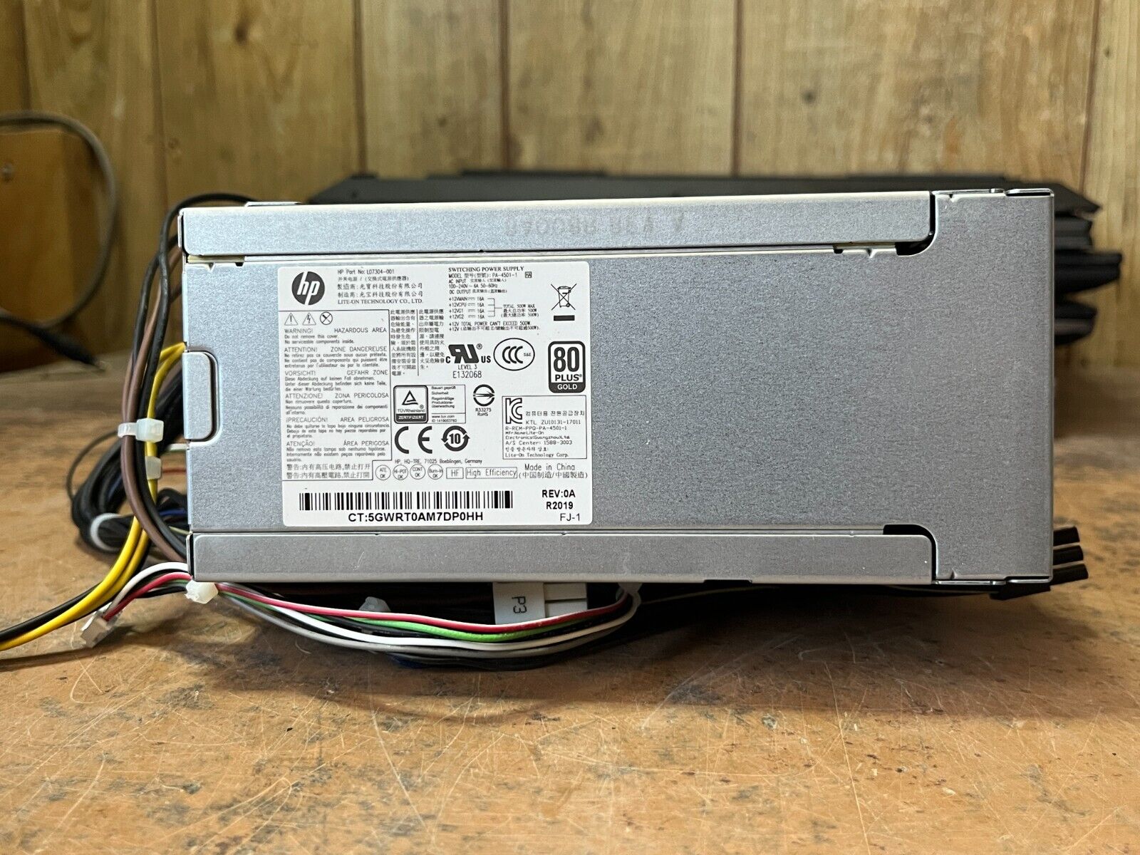HP 500W Power Supply for Z2 G4 Minitower L07304-001