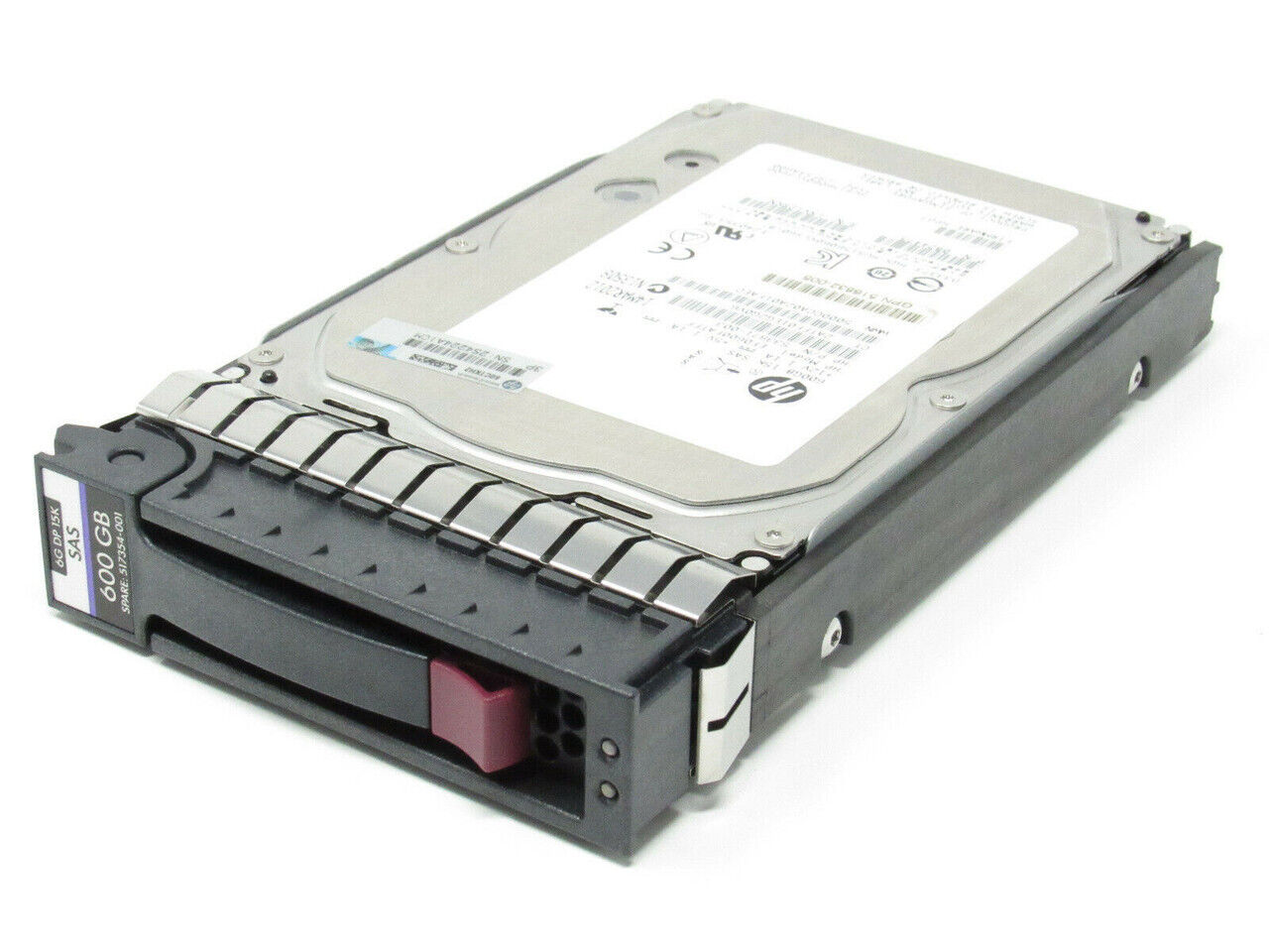 517354-001 HP 600GB 6G SAS 15K LFF (3.5-inch) Dual Port Enterprise Hard Drive
