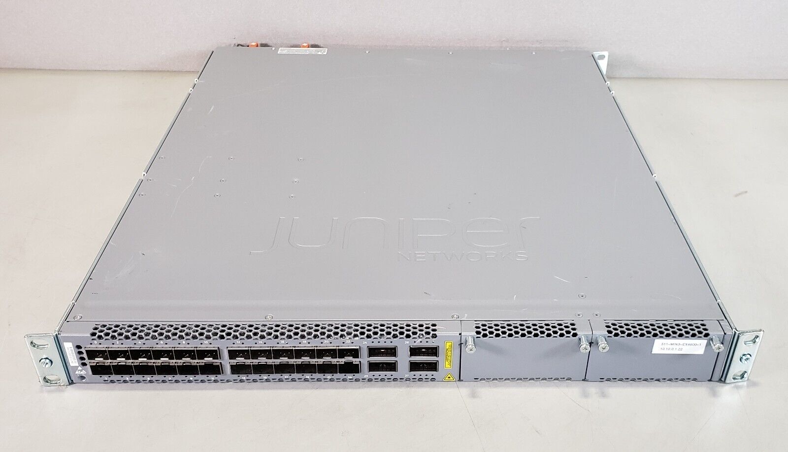 Juniper EX4600-40F-AFO 24 SFP+/SFP Ports 4 QSFP+ Ports Switch - Dual AC PSU
