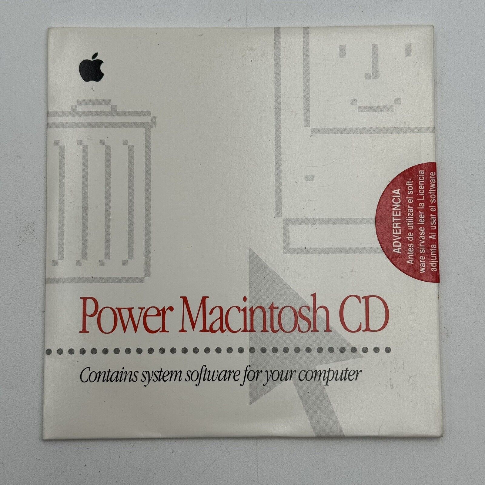 Original Apple Power Macintosh CD Vintage New Sealed