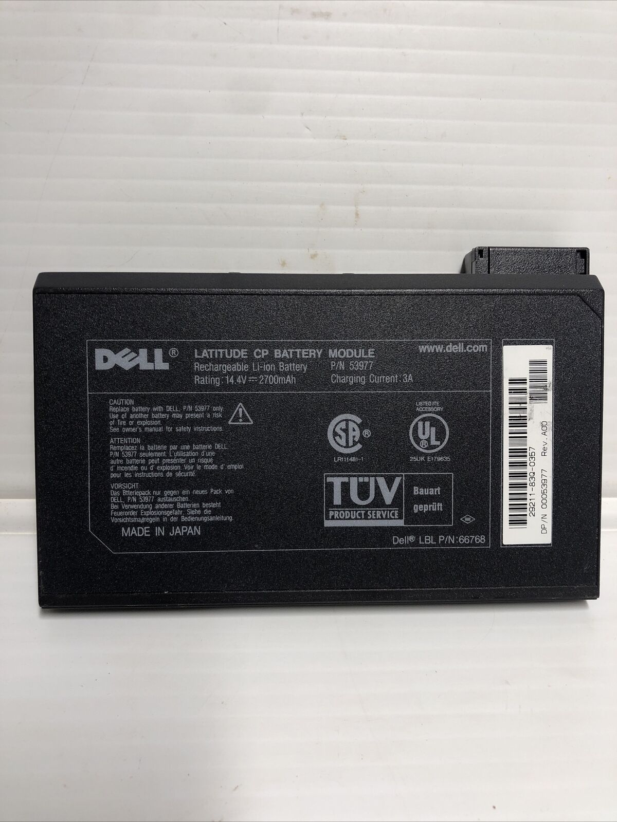 Dell latitude CP battery Module 53977